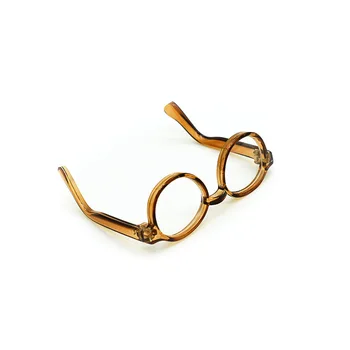 1/3 1/4 bjd lutkarske naočale visoke kvalitete 6 cm naočale s prozirnim staklima Okrugli okvira za Naočale Naočale za oči Cool stvari odjeća za lutke pribor