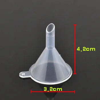 10 kom./lot Mini-Lijevak Za Tekući Ulja Laboratoriju Mala Plastika Za Boce-Difuzor Parfema
