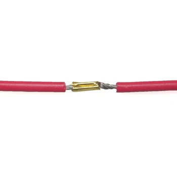 100 komada bakarne priključne uvijati gumb savjet priključni kabel hladno prešanog električni kabel za žice клеммный crimp konektor