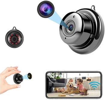 1080P Mini-Kamera IP Kamera za video Nadzor Sa Bežičnom Kamerom Wi-Fi Osnovna Sigurnost video snimač za Noćni Vid DVR Kamere Koriste 0