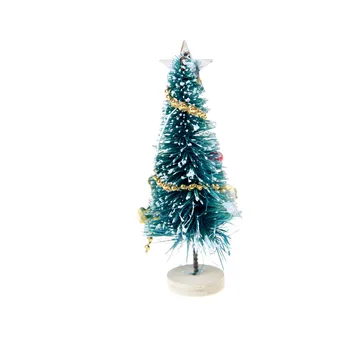 1pc DIY Božićno Drvce Mali Bor Mini-Drveće, nalaze Na Radnoj Površini Home Dekor Božićni Dekor dollhouse Dječji Darovi