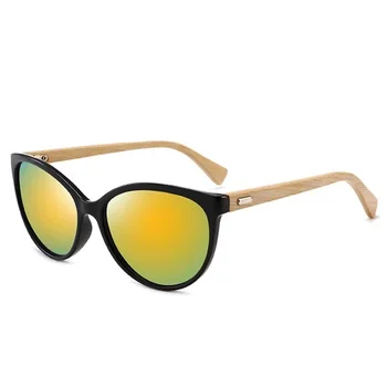 2021 klasični drveni sunčane naočale muškarci žene sunčane naočale s кошачьим okom branded moda luksuzni sunčane naočale večernjim ljetno staklo