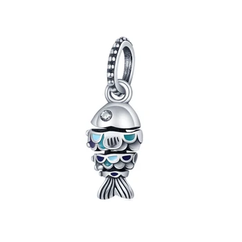 2021 Novi Stil 925 sterling srebra životinja cjepidlake perle za originalne narukvice Pandora ogrlica DIY nakit za žene