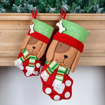 4 vrste čarapa Božićni ukras za čarapa za obitelji sretan božić i sretna nova godina božićni poklon