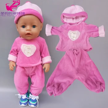 43 cm Novorođene Lutka Odjeća za zaštitu od sunca za dječje Lutke Odjeća 18 inča Američka Lutka Jakna za djevojčice