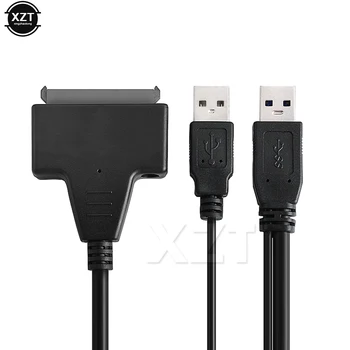 Adapter Sata USB 2.0 SATA 7+15-pin Adapter Kabel za 2,5-inčnog Proširenje HDD za Laptop Hard Disk za Unutrašnji Ssd