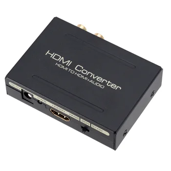Audio Izvlači Pretvarač 5.1-kanalni surround HDMI kompatibilan Audio Razdjelnik 1080P Stereo Analogni HDMI-kompatibilnu Optički SPDIF RCA L/R Adapter