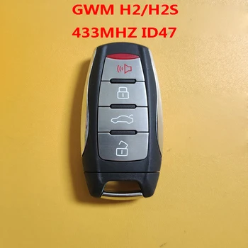Automobil na Daljinski Ključ bez Ključa 433 Mhz sa čipom ID46 ID47 za motor Great Wall GWM Haval H6 F7 H7 H8 H9 M4 H2 H2S C30 C50 Pametan Ključ za Automobil