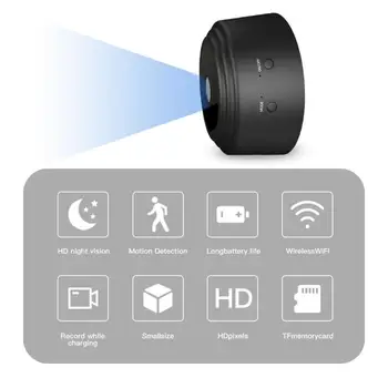 Bežični 1080 P HD Mini WIFI IP Kamera Kamera Osnovna Sigurnost DVR-Kamera za video Nadzor Noćni Vid s Wi-Fi