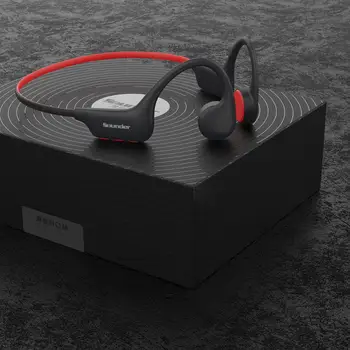 Bluetooth-kompatibilnih Slušalica Surround Zvuk Slušalice s Koštane Vodljivosti Vodootporan Sportski Slušalice Slušalice s redukcijom šuma