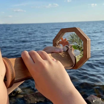 DIY Kit kaleidoskopa Dječje Klasična igračka Drveni Kaleidoskop Top za malu djecu Senzorne Igračke Dječji dar PR Prodaja