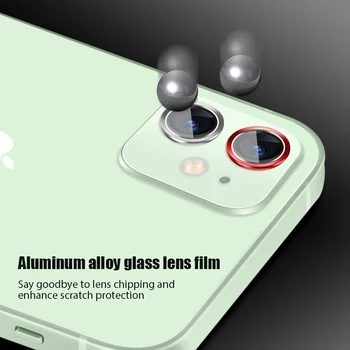 Film za objektiv od aluminijske legure Za iPhone 12 11 Zaštitnik Objektiva Kamere Za iPhone 12 11 Pro Max Zaštitni poklopac Mini Kamera