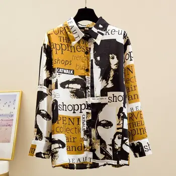 Jeftina prodaja na veliko 2021 proljeće ljeto jesen nova moda svakodnevni шифоновая ženska košulja ženska ženska košulja na zakopčane Ay1640