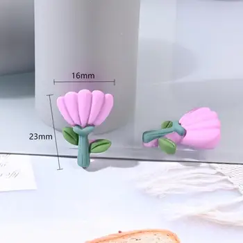 Mini-Slatka Simulacija Cvijeće Iz Tar. Кабошоны s ravnim naslonom Za Kosu Luk Centri DIY Nakit Za Scrapbooking
