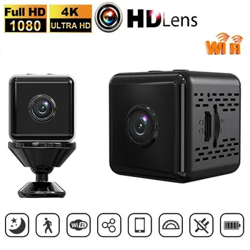 Mini Wifi Kamera Full HD 4K 1080P video Kamera Sigurnosti doma Noćni Vid Mikro Tajna Skladište za Otkrivanje Kretanja Video Snimač 0
