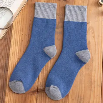 Muške zimske debele čarape od umjetne vune za posade Čvrste toplinske toplo Svakodnevne berba pleteni planinarske cipele su udobne Meke чулочно-носочные proizvoda