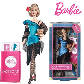 Nova serija Barbie World Pop Argentinski zbirka Barbie Pop Kolekcionarska izdanje Igračke Barbie Za djevojčice Kolektori Na Dan rođenja Коллекционный Otrov