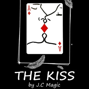 Poljubac Jay Si Čarobna kartica Trikove Trik Vizualni Romantični Poker Čarobnjaci Mađioničar izbliza Ulične Iluzije Ментализм Smiješno