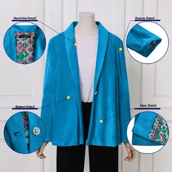 Prevelike ženske blazers 2021 Proljeće i Jesen Office ženski kaput s dugim rukavima, odjeća ZANZEA, Moderan Svakodnevni monotono slobodna vanjska odjeća
