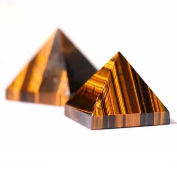 Prirodne Tigar Oči Kristalna Piramida Polirane Ljekovita Piramida reiki minerale Kvarcni Kristali Kamen za prodaju