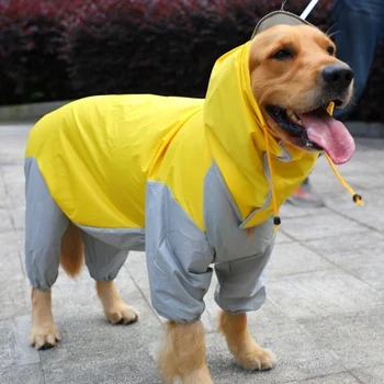 Reflektirajućim Veliki Psi odjeća za kišu S-5XL Kucni ljubimci dozvoljeni su Mali Psi Ogrtači Vodootporna Jakna Labrador Retriver Odjeća za štence