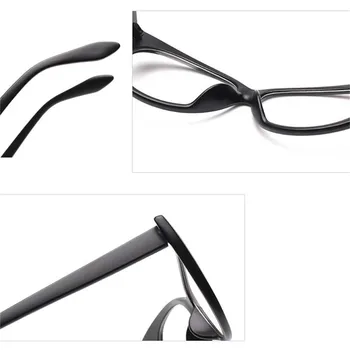 Seemfly Nove Klasične naočale s prozirnim staklima za mačje oči, Seksi trendy ženske jednostavne slr naočale, Berba Elegantne ženske naočale, za naočale