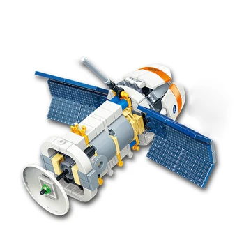 Serija Mailackers Svemirski Startni Centar Model Rakete Gradivni Blokovi Gradski Medij Satelitski Sadnja modul Astronaut Cigle Igračke Poklon