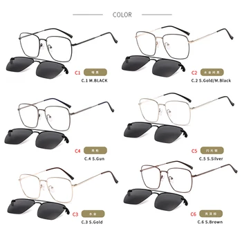 TANGOWO Berba Polarizirane Sunčane naočale UV400 Gospodo Stilski isječke na okvirima za naočale, Optički ženske Naočale za kratkovidnost DP33082