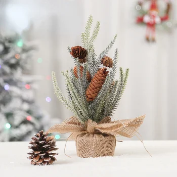 Ukras Božićnog drvca Pine Čekić Mali Snjegović krošnja Razglednica Čarape s lukom Poklon torba Simulacija Mali Božićni privjesak