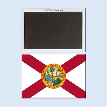 Ukras kuće,Simbola SAD-a,Sunčana država,Zastava Florida Magnet za hladnjak 027