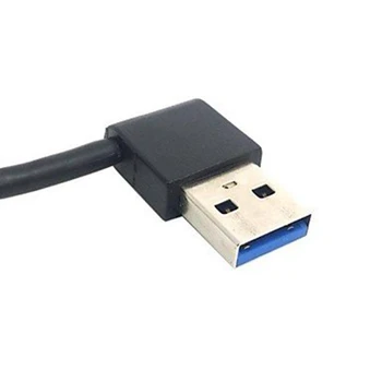USB 3.0 Tip A Muški Produžni kabel, Pod kutom od 90 Stupnjeva Lijevo Desno Izravna veza 0,5 M 1,5 m