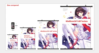 Vatrena Simbol Anime Zidni Plakat za Igru Home Dekor Cosplay Bez Cenzure