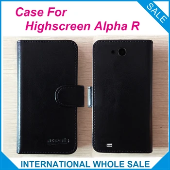 Vruće!Torbica Highscreen Alpha R Novi 2016 proizvod Cijena po cjeniku proizvođača Kožna Flip Torbica Ekskluzivna Flip Poklopac za praćenje Highscreen Alpha R