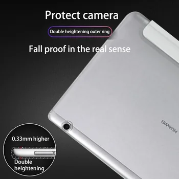 Zaštitna torbica za Huawei MediaPad T5 10 10,1 inča/MediaPad T3 10 9,6 inča 26 Slova UMJETNA koža Sklopivi tri puta torbica