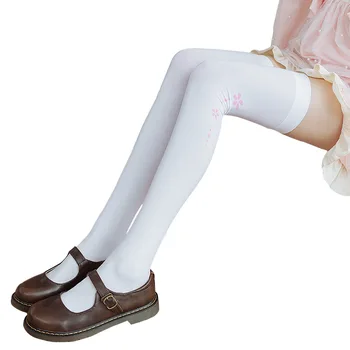 Čarape do kukova Cosplay Iznad Koljena Kawai Mačja Šapa Čarape Iznad Koljena Lolita Visoke Čarape Božićne Čarape