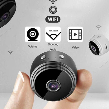 1080P HD Mini Kamere Bežične WiFi Noćni Verzija Skladište Sigurnosti Home Auto Video Dash Cam Mikro Wifi Skladište Rotacija 360 1