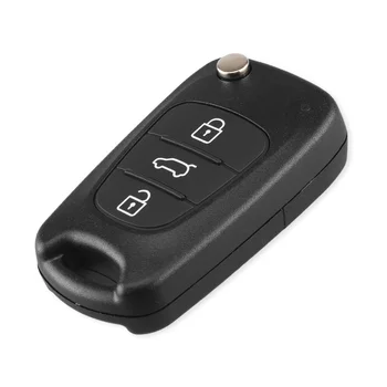 3-Tipke Flip-ključ Sklopiti Korice za auto ključeva Za Kia Sportage Picanto 3 Rio K2 K5 Cerato Ceed Soul Za Hyundai Gredica Auto Ključeve daljinski Upravljač 2