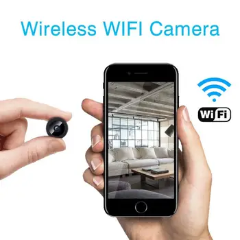 Mini Wifi 1080P HD IP Kamera za Sigurnost s Daljinskim Upravljanjem Kamera za video Nadzor Za vaš Dom/Mačke/Kućne ljubimce Dodirna Kamera TSLM 2