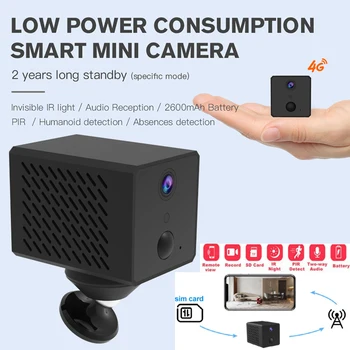 Vstarcam Nova 4G Bežična Mini - Kamera 1080P 4G IP kamera 2600 mah Punjiva Skladište Wifi Kamere IR za Noćni Nadzor Sigurnosnih Kamera 3