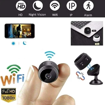 1080P/4K A9 Mini WIFI IP Kamera Kamera Bežični video snimač za sigurnost doma Noćni Vid S nadzorom vježbe/Signalizacijom aplikacije 4