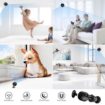 Mini Wifi 1080P HD IP Kamera za Sigurnost s Daljinskim Upravljanjem Kamera za video Nadzor Za vaš Dom/Mačke/Kućne ljubimce Dodirna Kamera TSLM 5