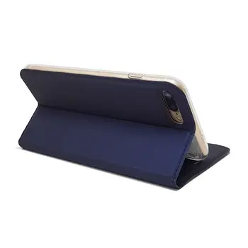 ZEALLION za iPhone 5 5s 6s 7 8 11 Plus X Luksuzni Tanki Magnetski Držač za kartice od umjetne kože, s gornjim postoljem Torbica 5