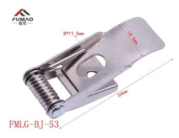 2 kom./lot spona za metalne ploče metalni nosač za ugrađen zatvarači na stezaljke spajala Dužina 50-54 mm 0