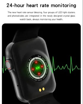 2021 Nove ženske Pametni sat HD Korisničko brojčanik s punim zaslonom osjetljivim na dodir Sportski tracker otkucaja srca BP EKG Bluetooth Glazba za pozive Pametni satovi za muškarce 0