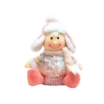 2022 Novogodišnji poklon Slatka Božić Doll, Sjedi Lik Pixie, Igračka, Ukras za desktop, Svečani Blagdanski dekor