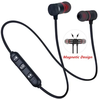 Bežične Bluetooth Slušalice 5.0 Magnetskom Адсорбцией Slušalice Sportske Slušalice Stereo Slušalice Fone De Ouvido Za Telefon