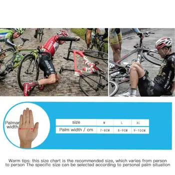 Biciklistička dječak Pola Rukavice za biciklizma s prstima Neklizajući ova značajka protiv udaraca potvrđena Biciklističke Rukavice za lijevu i desnu ruku Protiv znoja MTB Cestovni bicikl Sportske rukavice 0
