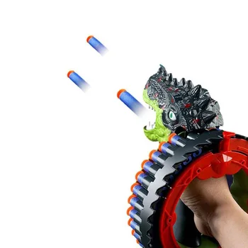 Dječja igračka rapid Fire Dinosaur Električni Kontinuirani Pokretanje Metak Igračku Pištolj rođendanski Poklon za Dječji Novogodišnji poklon