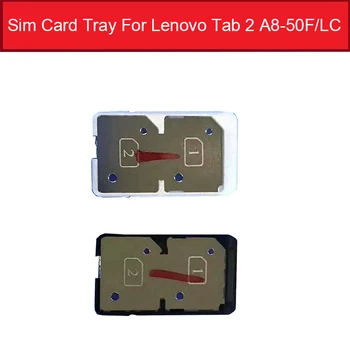 Držač Utoru Ladice za SIM karticu Za Lenovo TAB 2 A8-50F/LC A5500 Utor za karticu, Sim, SD Adapter za čitanje Rezervnih Dijelova 0