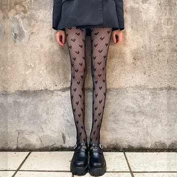 Lolita Čipke Slatka Crne Čarape G Hlače Hulahopke Japanske Gothic Žene Vole Vez Punk Hulahopke Tamne Čarape